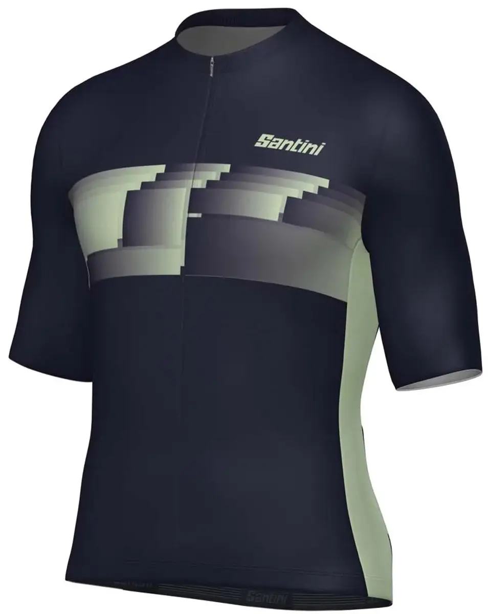 Santini Verve Wielertrui - L - Navy