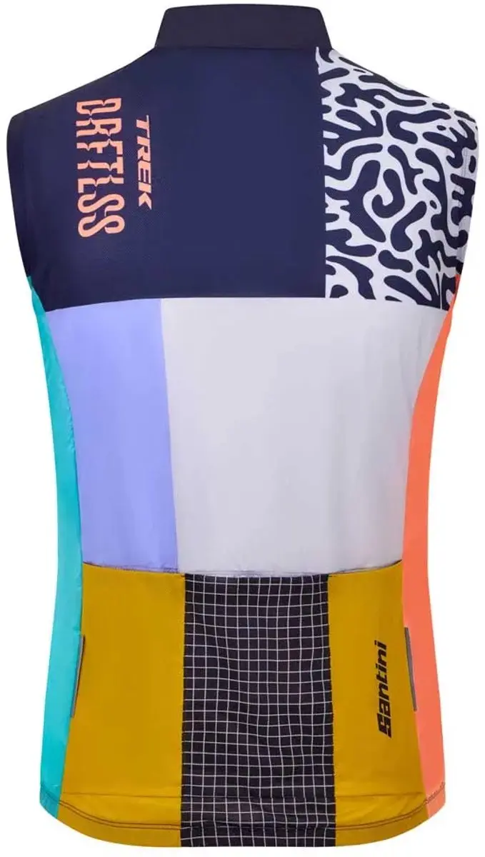 Santini Trek Driftless 2026 Gilet - Veelkleurig L