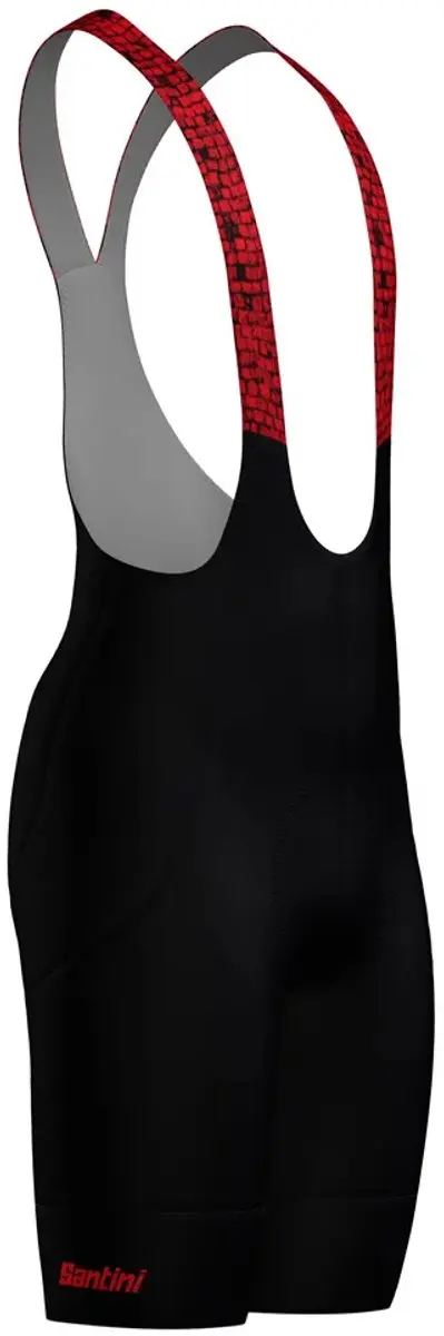 Santini Paris-Roubaix 2026 Fietsbroek M - Zwart
