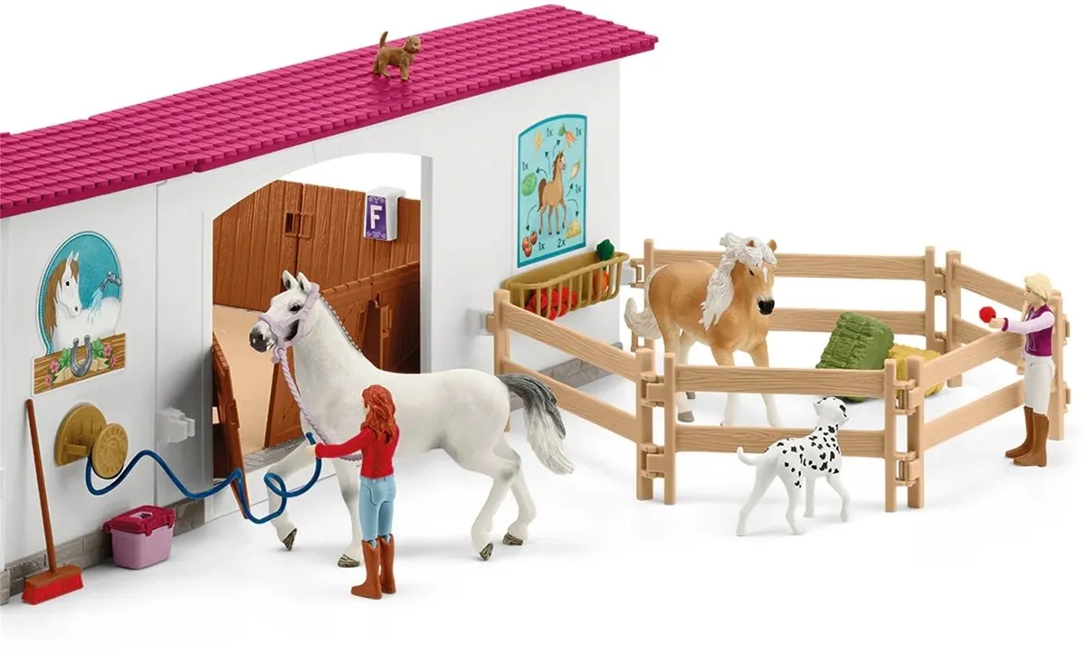 Schleich Horse Club Rijhal Peppertree 42639 - Paardentraining