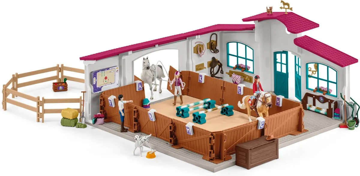 Schleich Horse Club Rijhal Peppertree 42639 - Paardentraining