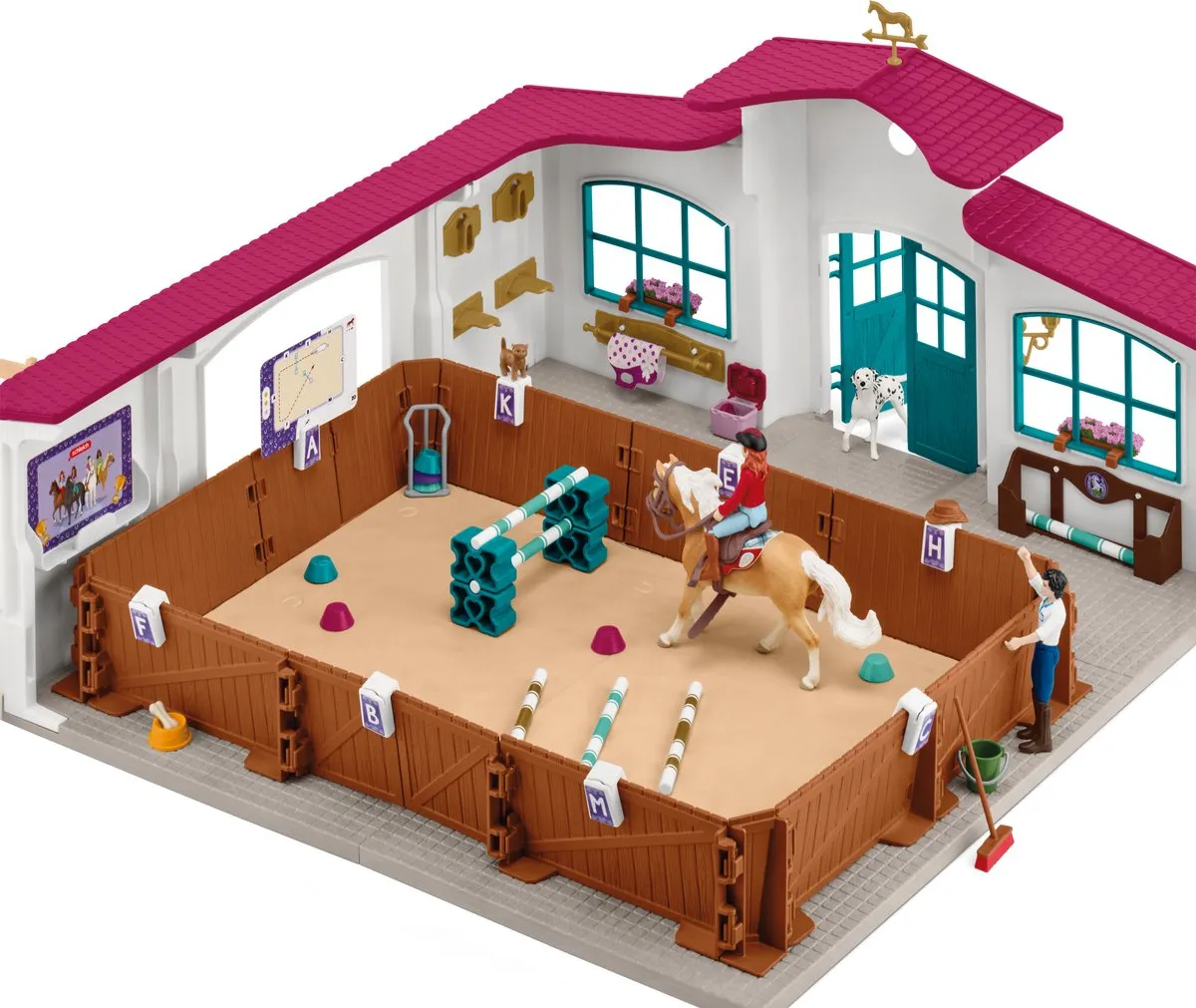 Schleich Horse Club Rijhal Peppertree 42639 - Paardentraining