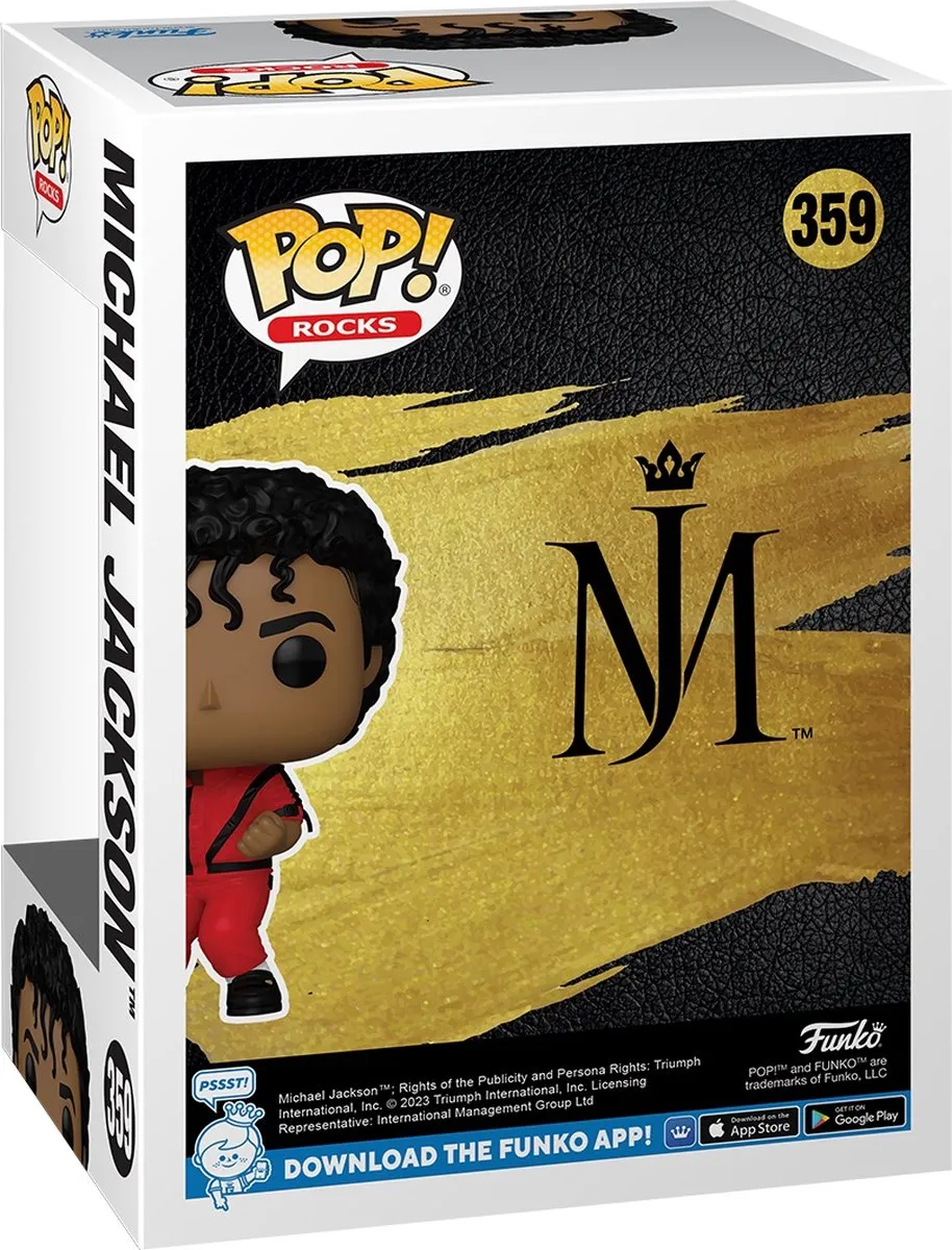 Funko Pop #359 Michael Jackson (Thriller) - Multi - afbeelding 5 van 6