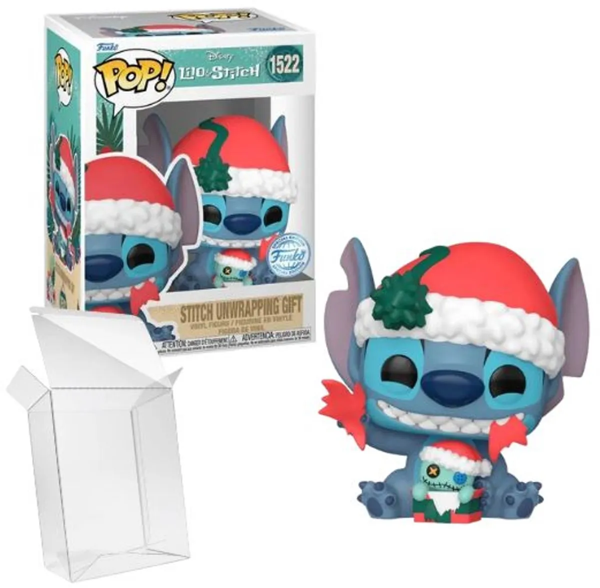 Funko Pop! Disney Lilo & Stitch Stitch Unwrapping Gift #1522 - Special Edition