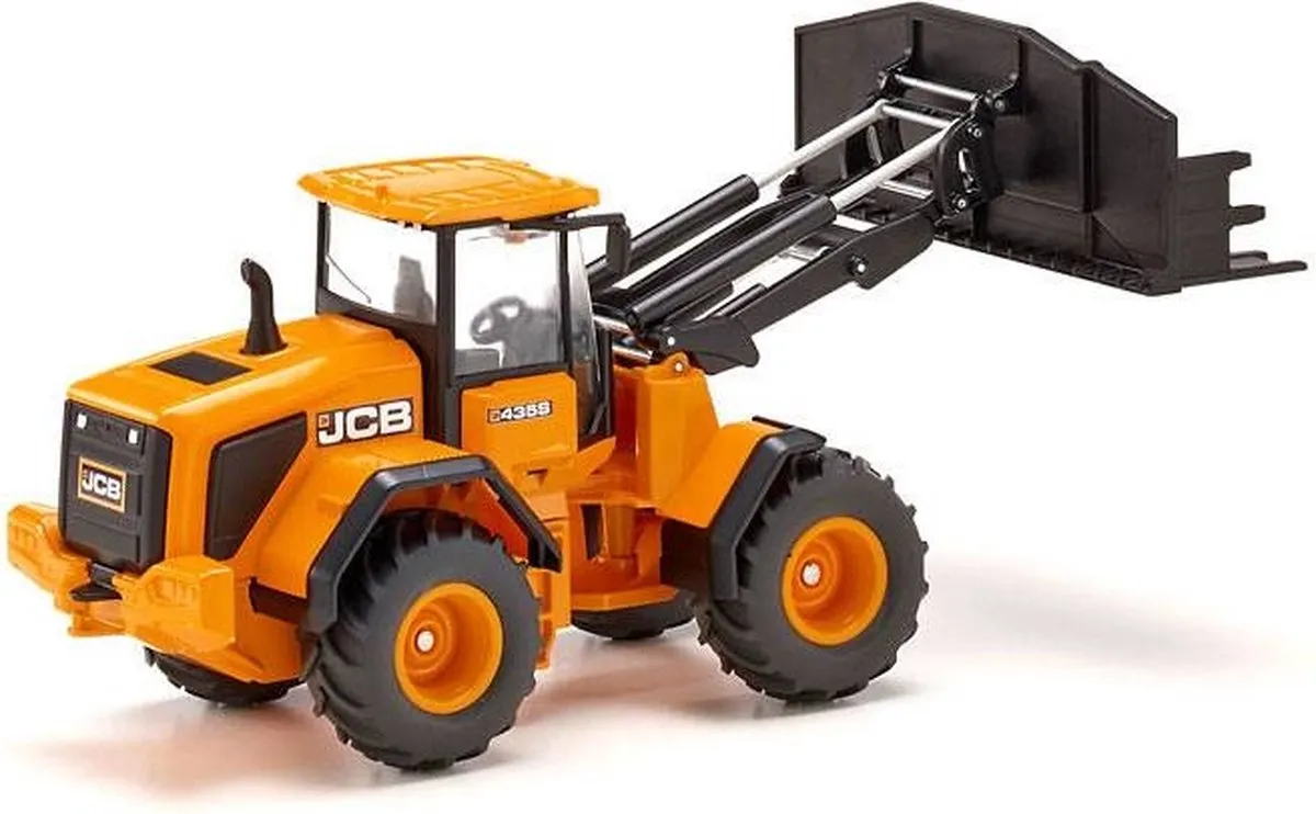 SIKU JCB 435S Agri Wiellader Shovel 3663 - Geel