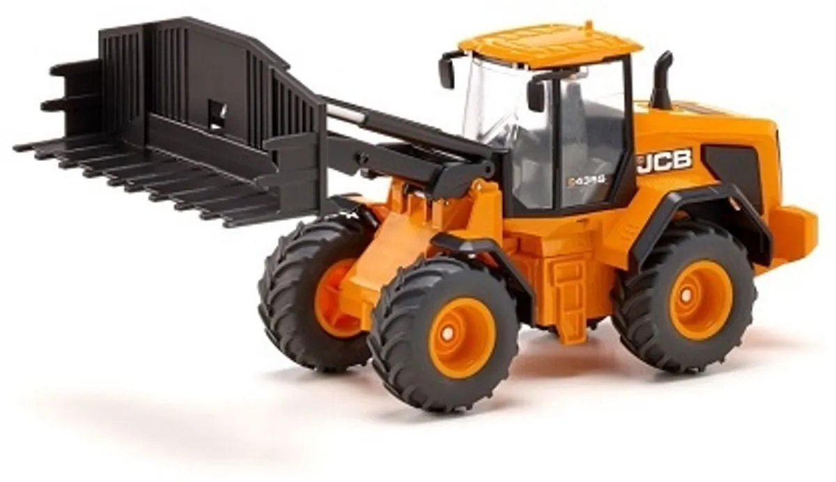 SIKU JCB 435S Agri Wiellader Shovel 3663 - Geel
