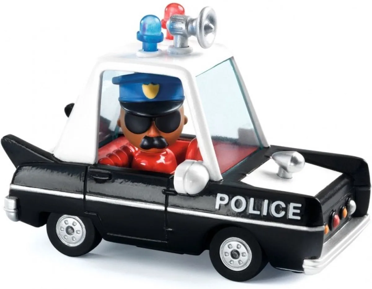 Djeco Crazy Motors Hurry Police - DJ05473 - Meerkleurig - afbeelding 2 van 3