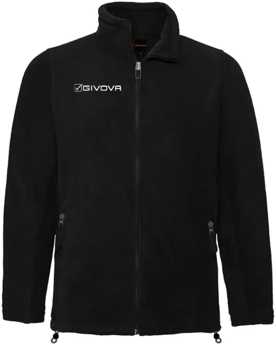 Givova Alaska Fleecesweater - 3XL Zwart - afbeelding 2 van 2
