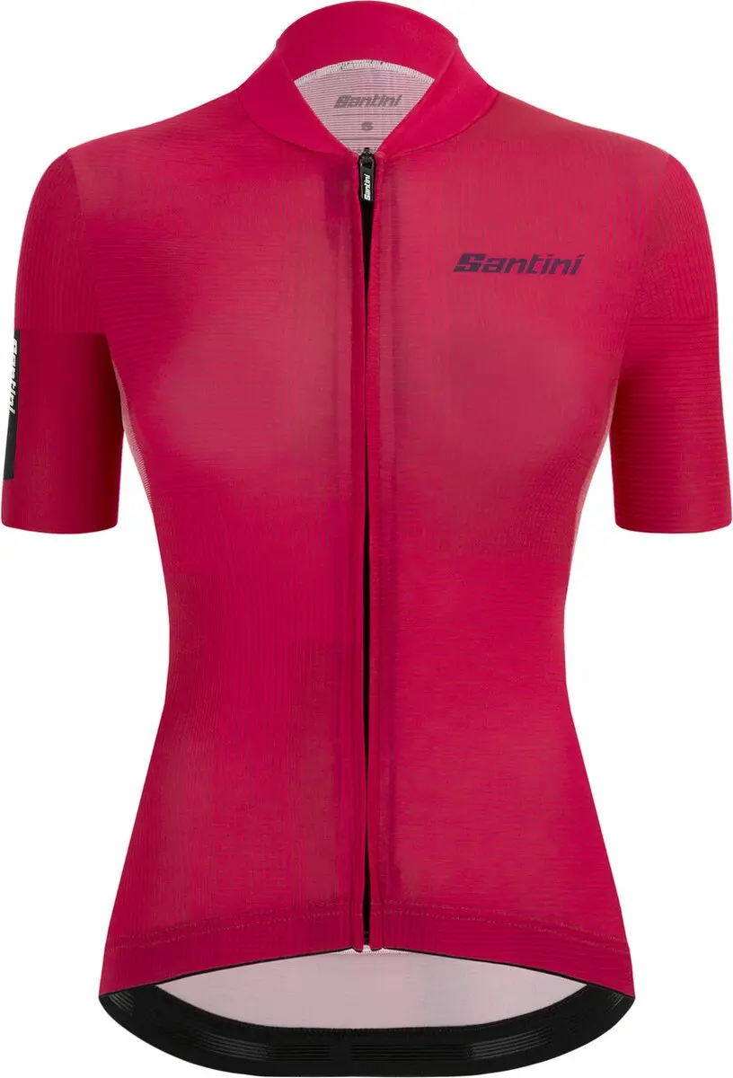 Santini Fietsshirt korte mouwen Dames Roze