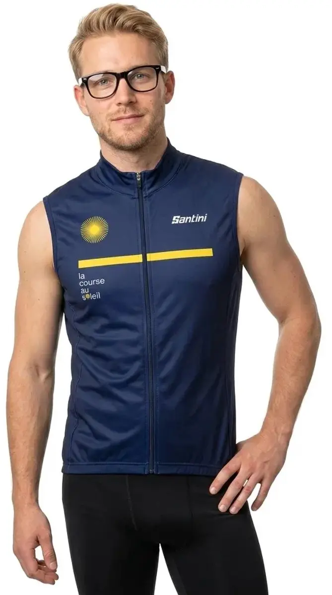 Santini Paris-Nice 2025 Gilet - Blauw - S