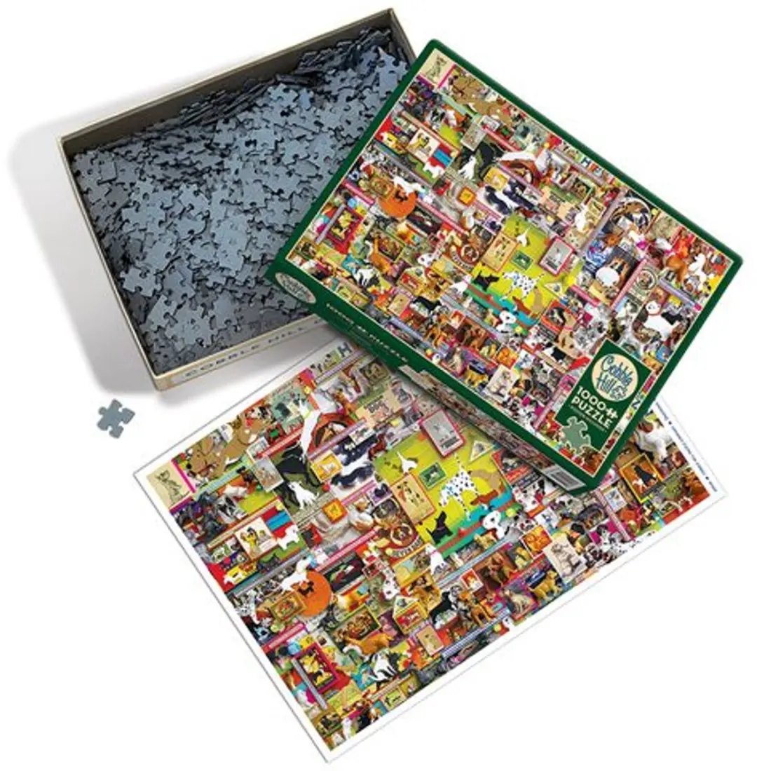 Cobble Hill Puzzel In Hondenland 1000 Stuks - Meerkleurig - afbeelding 3 van 6
