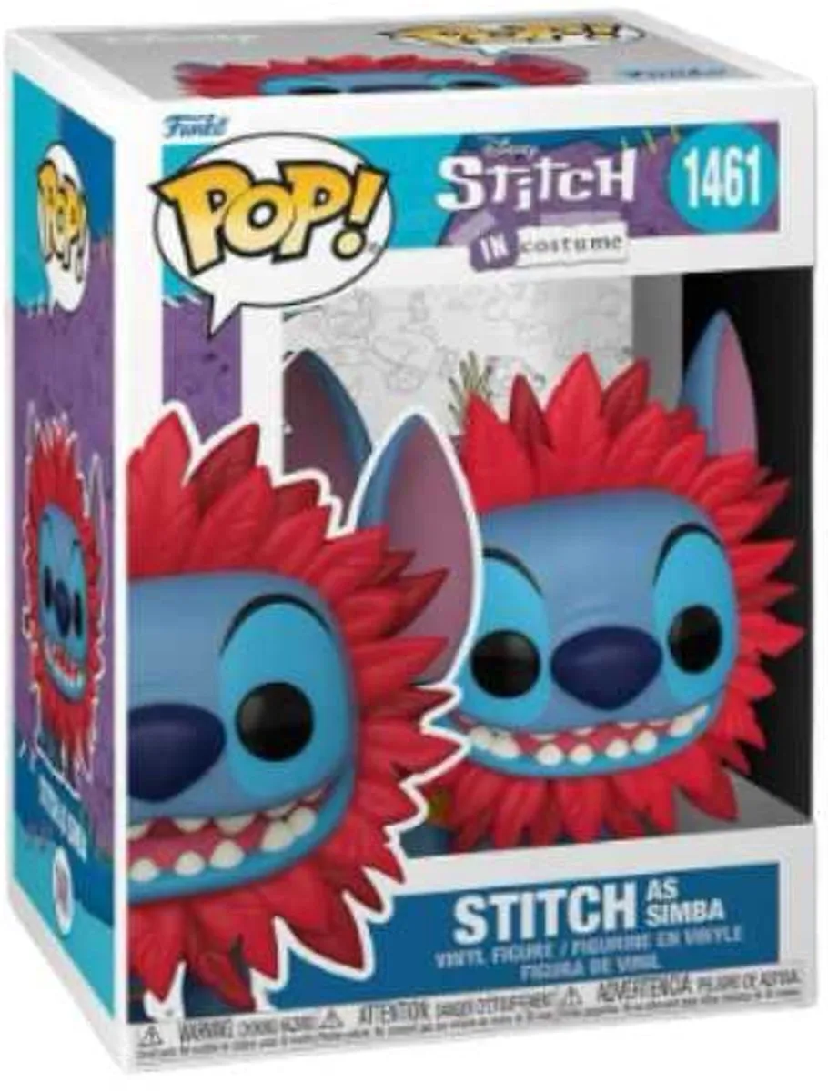 Funko Lilo & Stitch POP! Simba 9cm - Buddy Vinyl Costume - Multicolor
