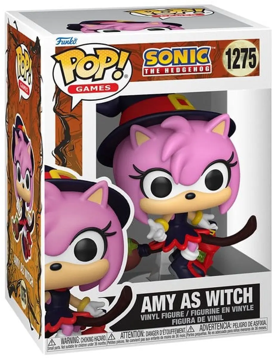 Funko Sonic the Hedgehog POP! Amy op Bezem - FK93525 - afbeelding 2 van 4
