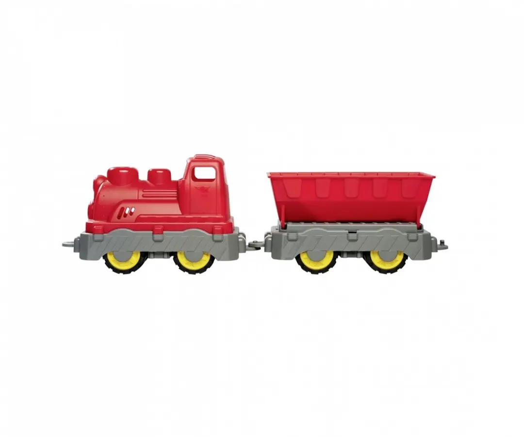 BIG Power Worker Trein 800055784 - Kunststof - Rood - afbeelding 4 van 6