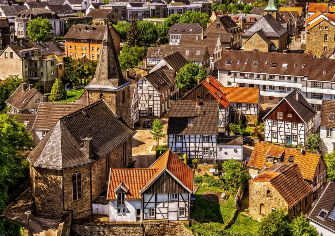 Bluebird puzzel Alte Stadt