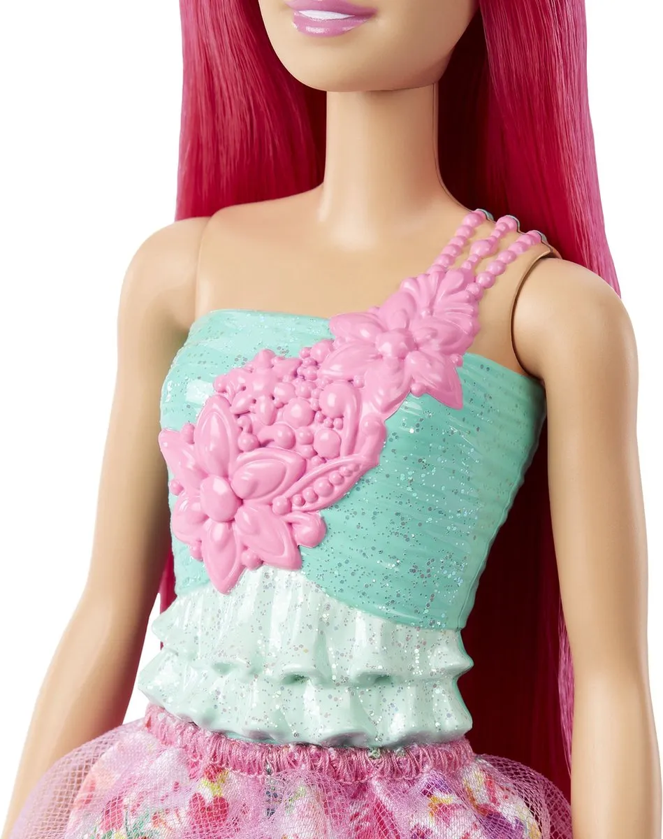 Barbie Dreamtopia Prinsespop - Rood haar HGR15 - afbeelding 6 van 6
