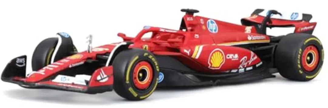 Bburago Ferrari Iveco S-Way 570 Racing 1:43 Modelauto - Meerkleurig - afbeelding 3 van 3