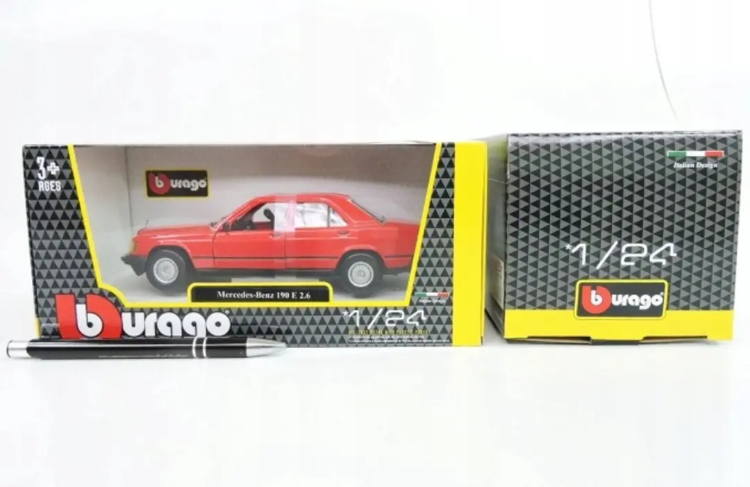 Bburago 1:24 Mercedes-Benz 190E Modelauto