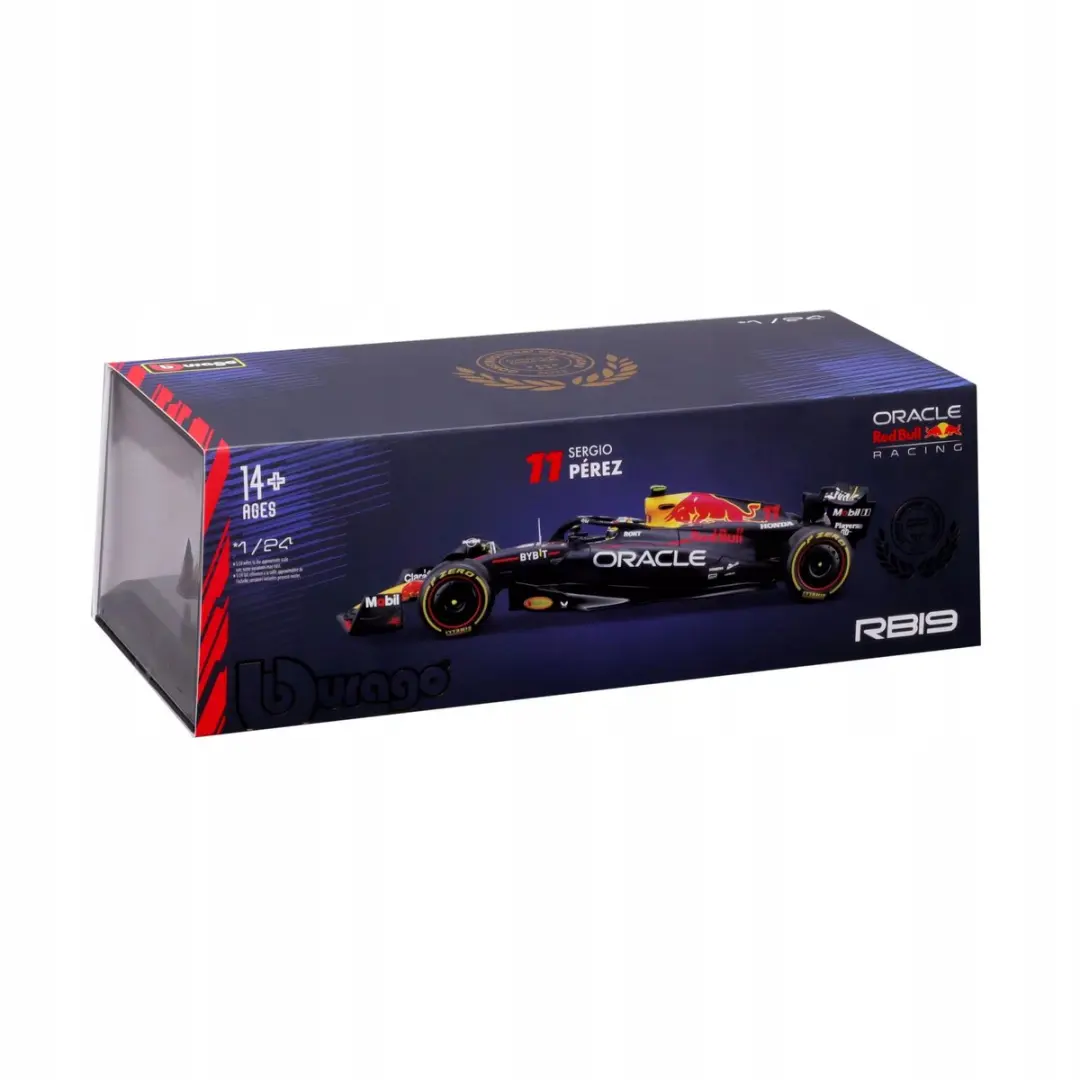 Bburago RB19 Sergio Perez Formule 1 Modelauto