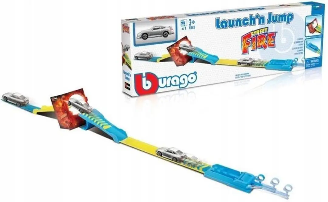 Bburago Street Fire Launch Set 1:43