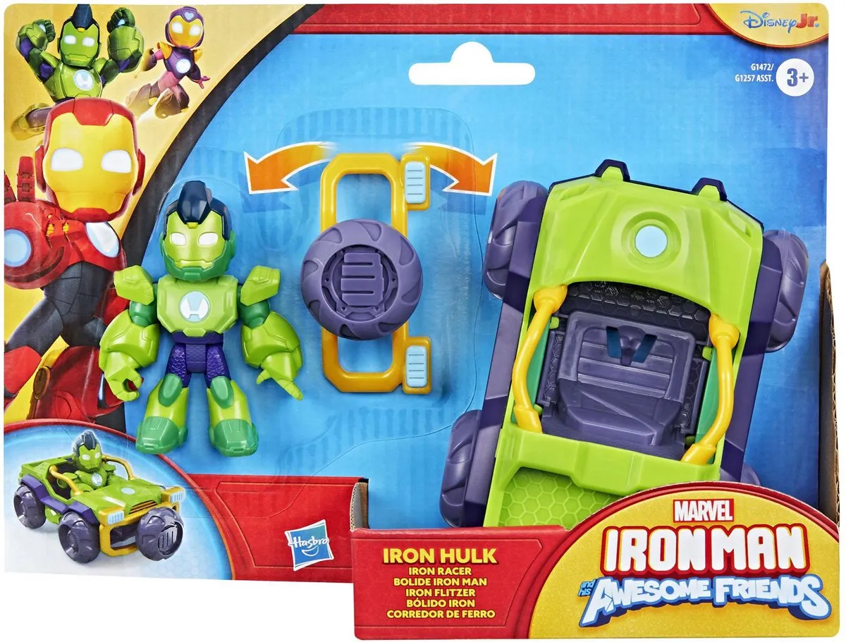 Hasbro Ironman Speelgoedauto met Figuur G12575L0 - Multicolor