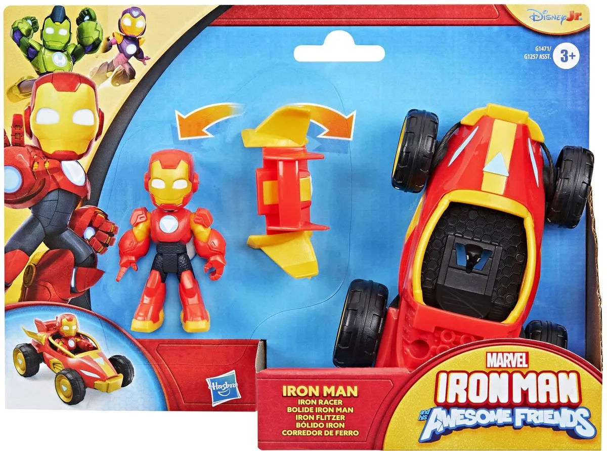 Hasbro Ironman Speelgoedauto met Figuur G12575L0 - Multicolor