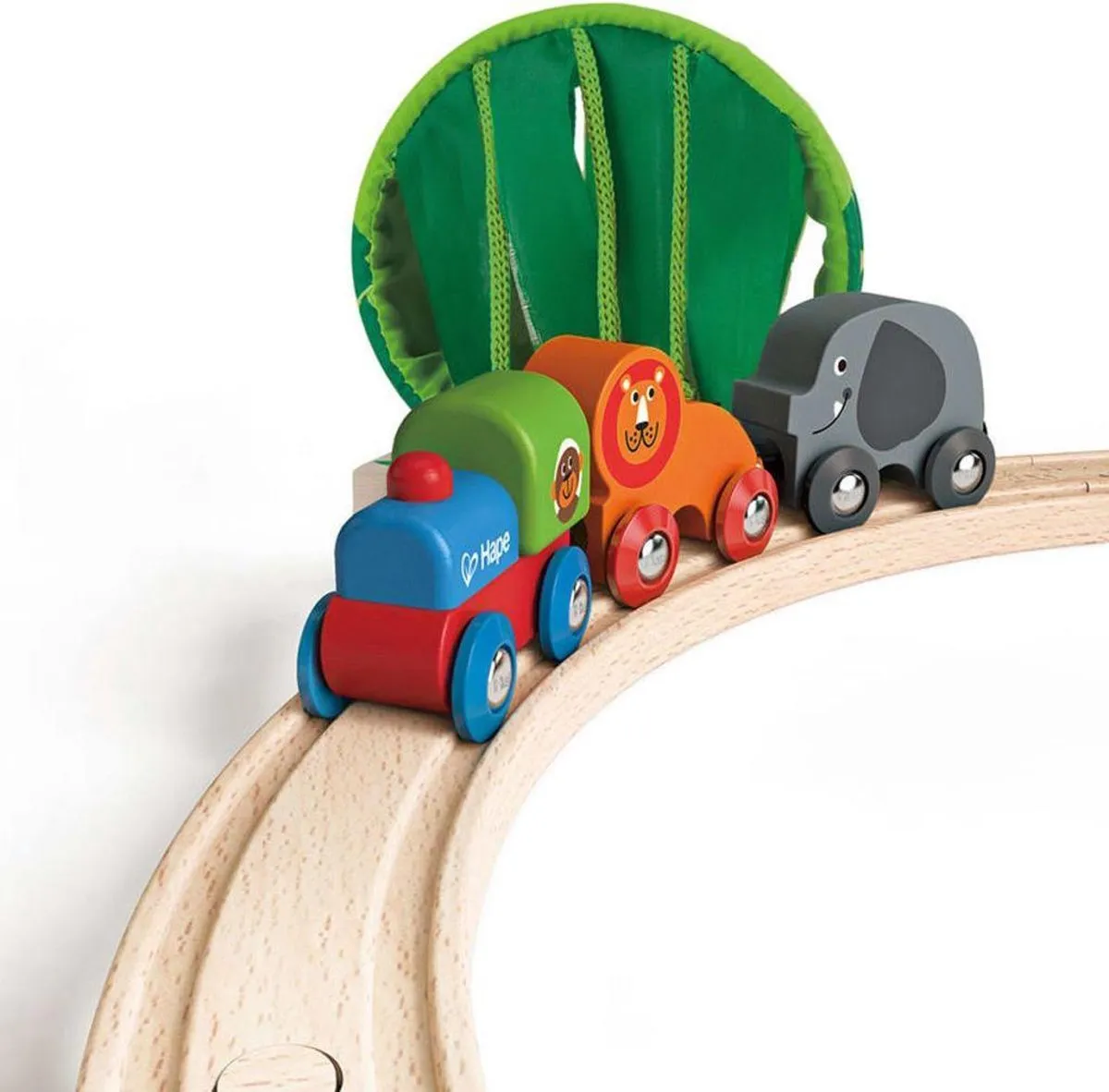 Hape Jungle Treinset E3800 - 13-delig - Multicolor - afbeelding 6 van 6
