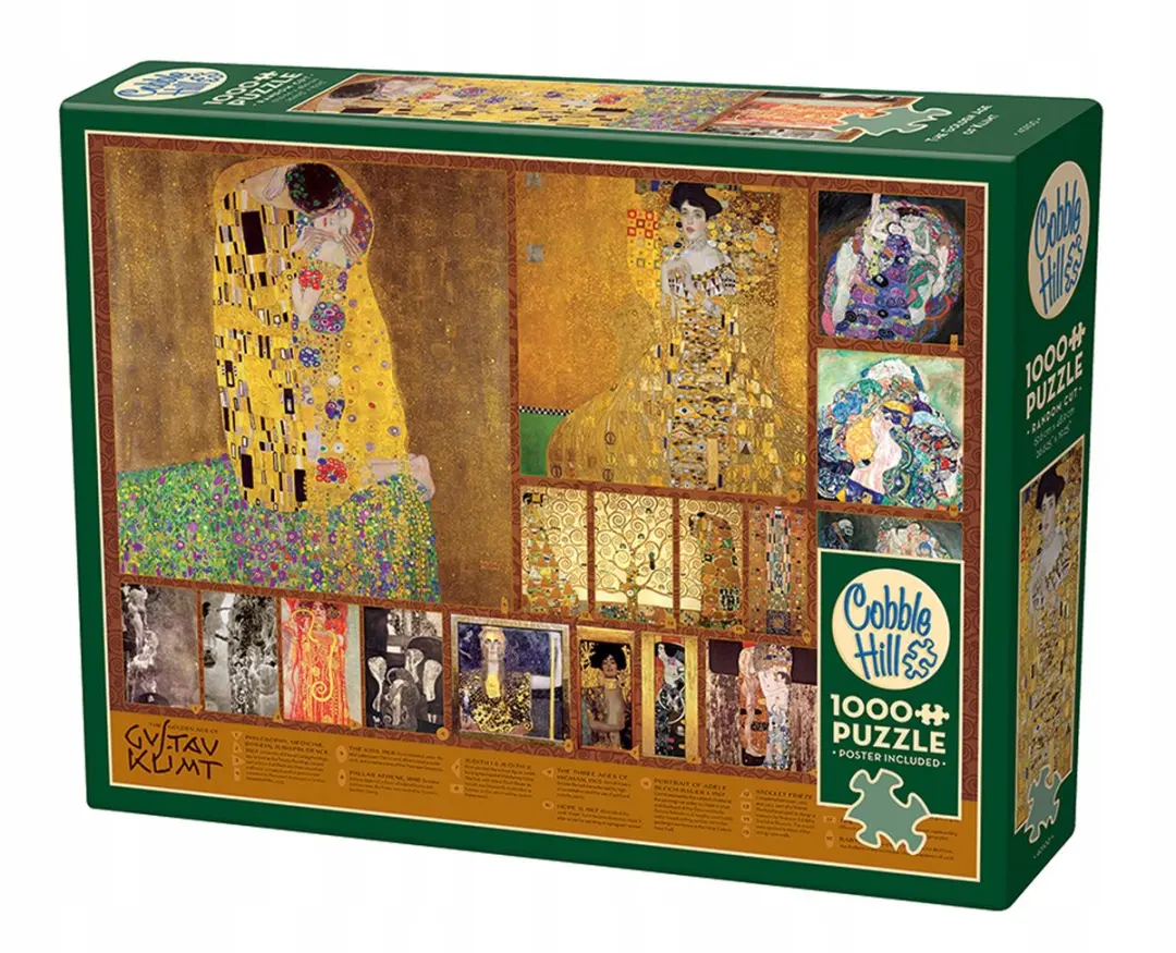 Cobble Hill Gustav Klimt-puzzel