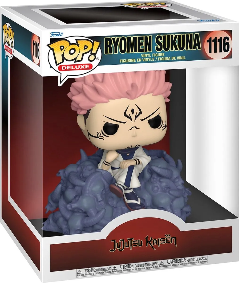 Funko Jujutsu Kaisen POP! Deluxe Sukuna 61362 - 9cm Multicolor