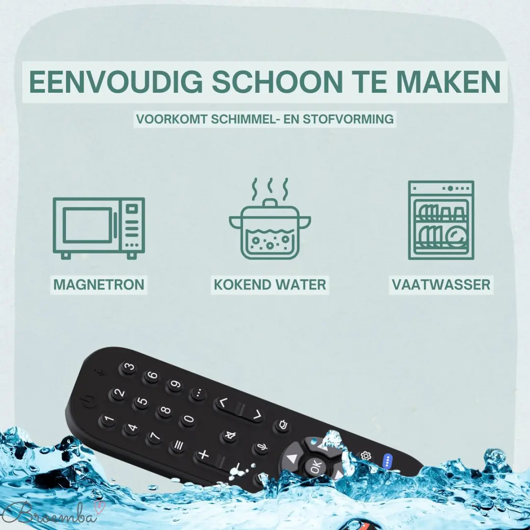 Broemba Baby Afstandsbediening Siliconen Speelgoed - 1 Stuks