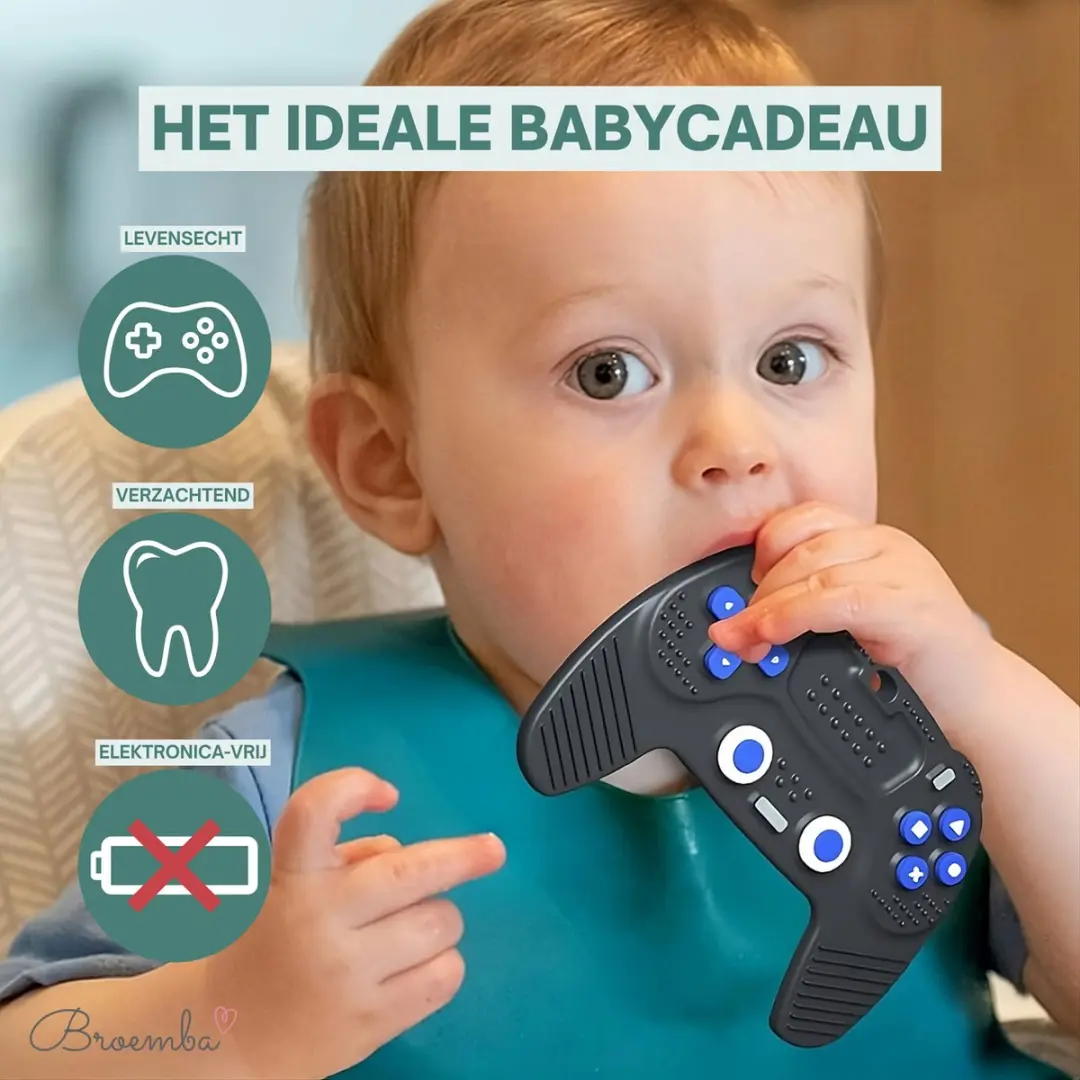 Broemba Baby Controller Siliconen Speelgoed - 1 Stuks