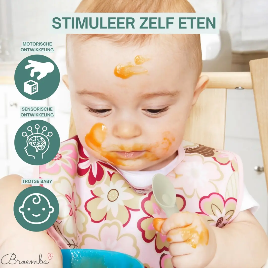 Broemba Baby Lepel met Zuignap - 2 Stuks - afbeelding 6 van 6