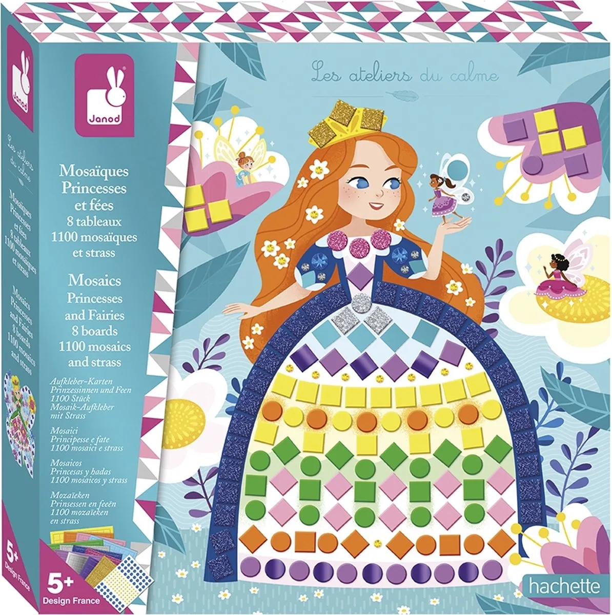 Janod Atelier Mozaïek Prinsessen & Feetjes
