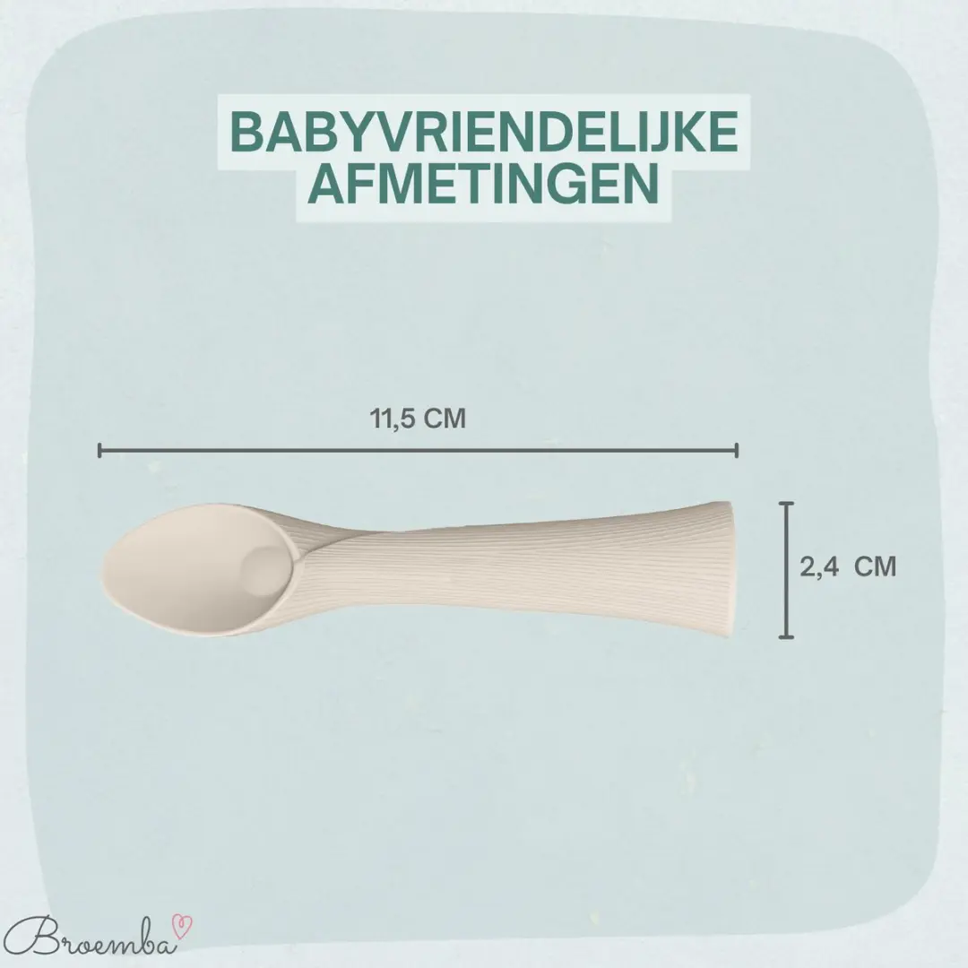 Broemba Baby Lepels met Zuignap - 2 Stuks - afbeelding 6 van 6