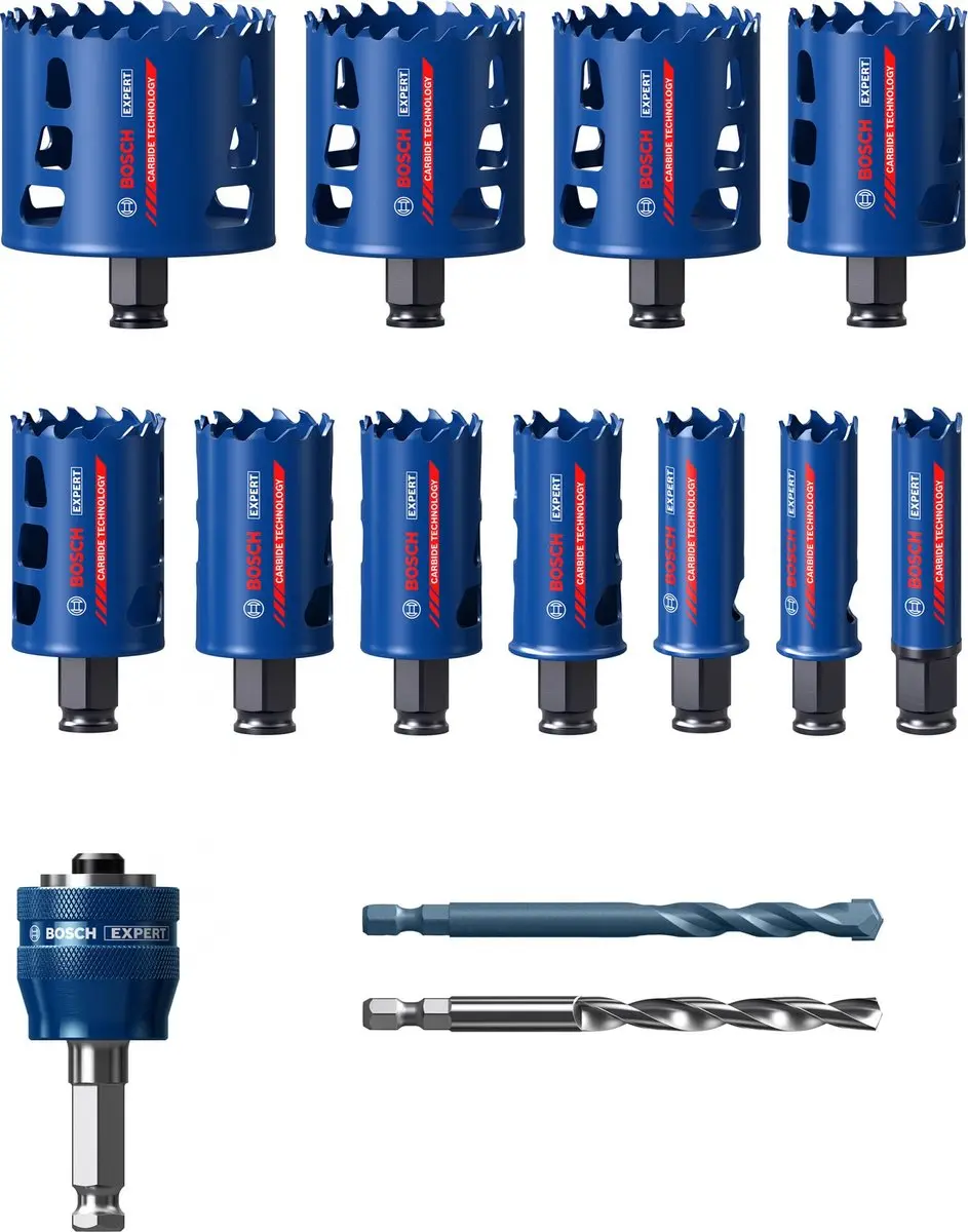 Bosch 14-delige Expert-lijn gatzagenset