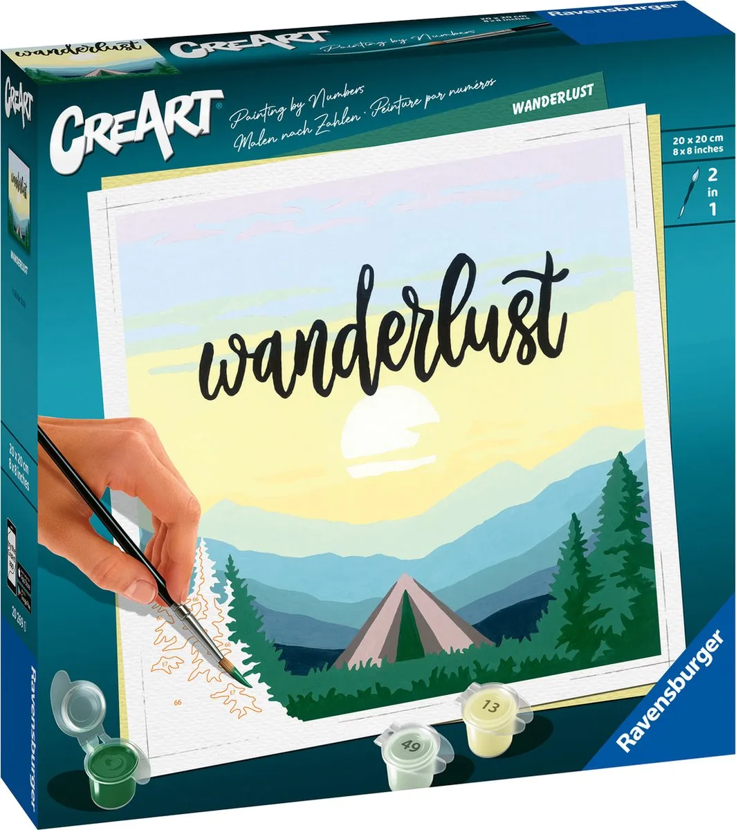 Ravensburger Wanderlust Schilderen op nummer