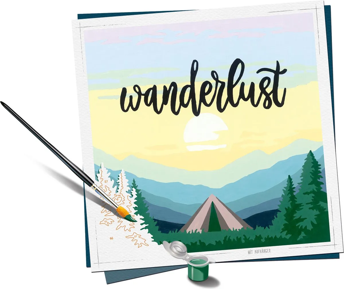 Ravensburger Wanderlust Schilderen op nummer - Meerkleurig