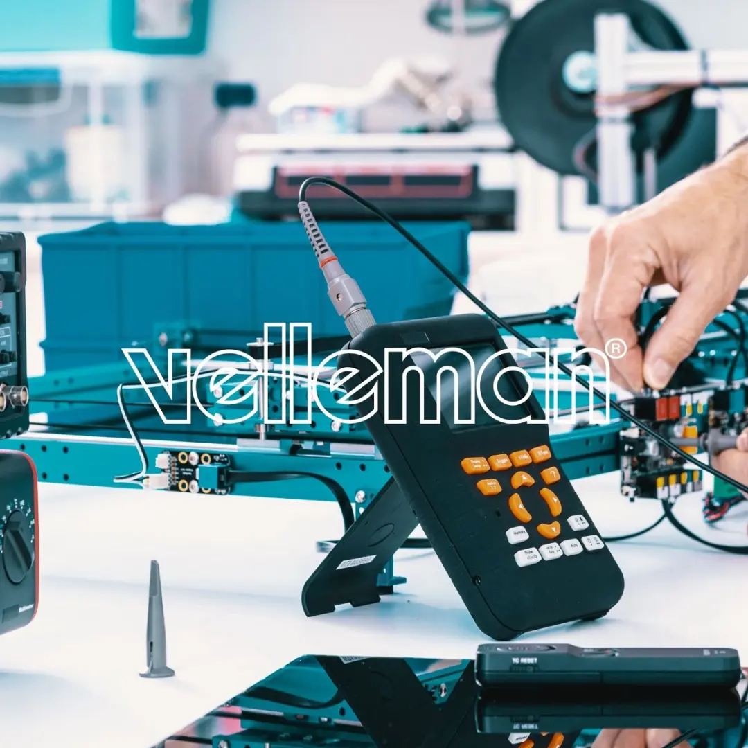 Velleman Laboratoriumvoeding 13.8V 10A - Grijs/Wit - afbeelding 5 van 6