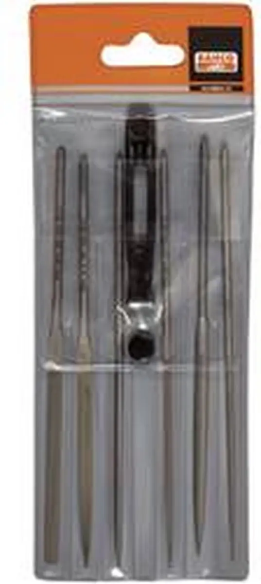 Bahco 2-470-16-1-0 Naaldvijlenset 160mm - 6-delig
