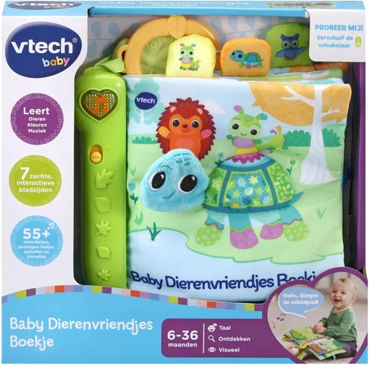 VTech Baby Dierenvriendjes Interactief Speelgoed - Multicolor - afbeelding 6 van 6