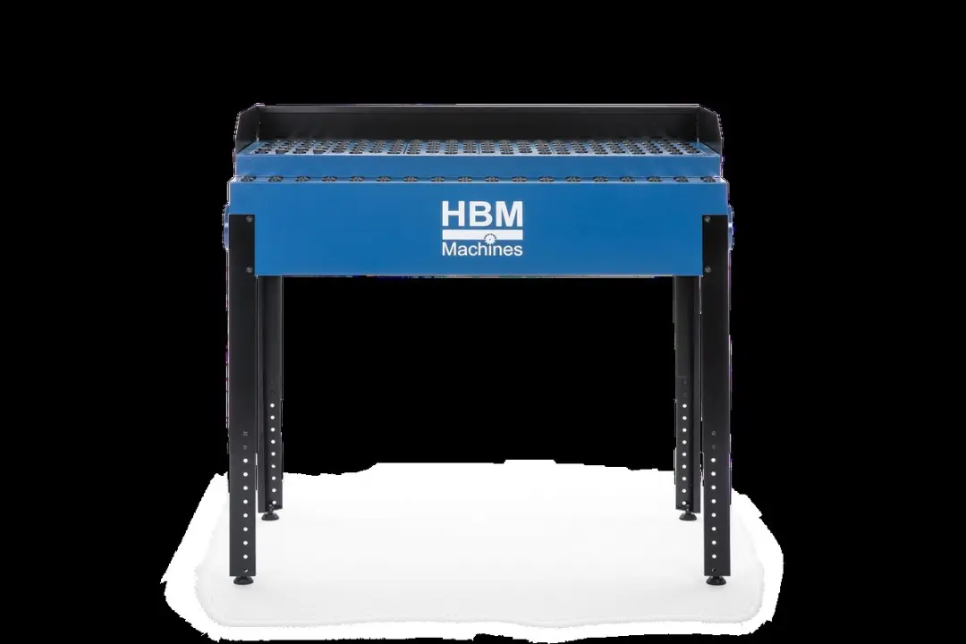 HBM afzuigtafel met neerwaartse afzuiging