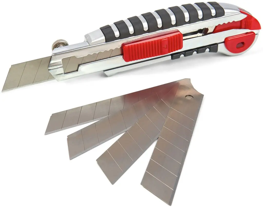 HBM Professioneel 18 mm Afbreekmes Set met 5 Messen