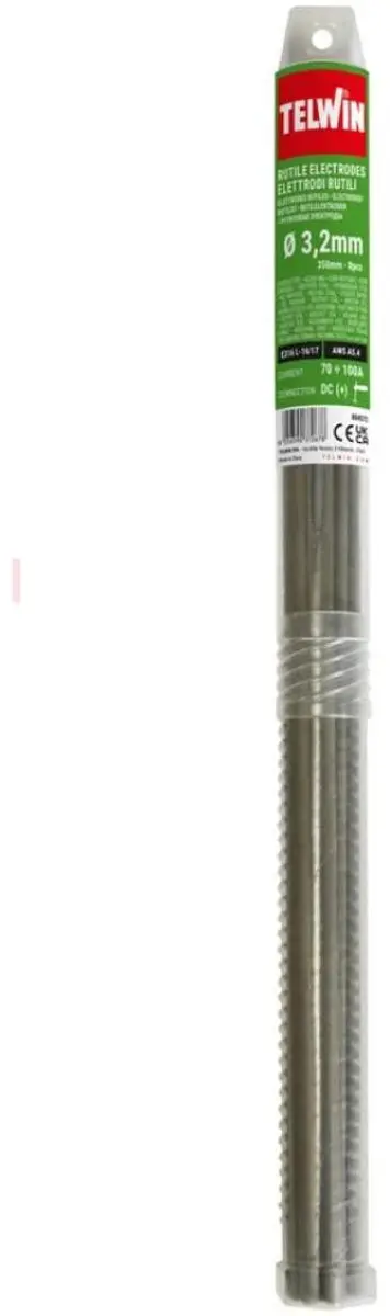 Telwin RVS laselektroden 3,2 mm 350 mm 8 stuks