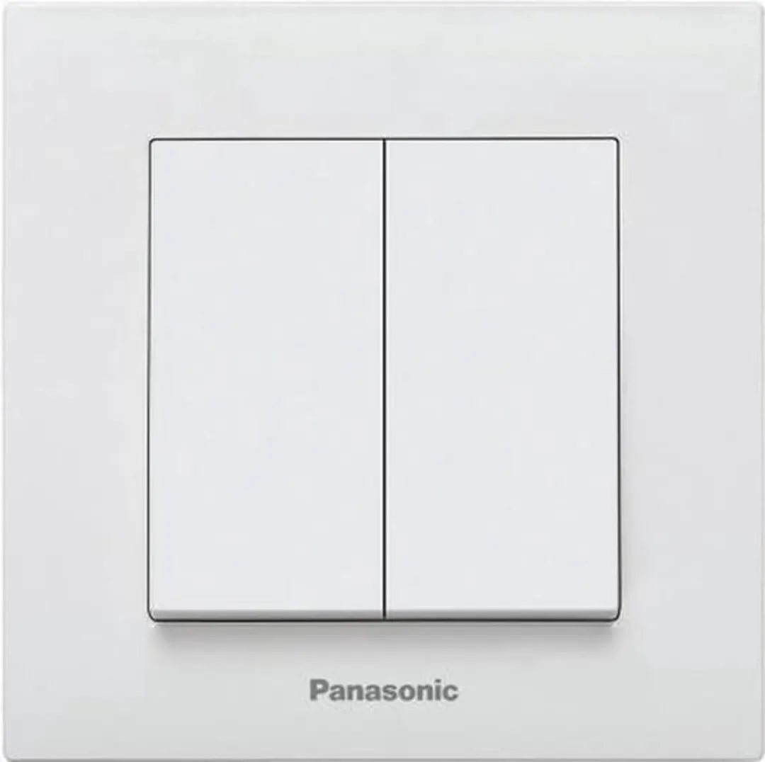 Panasonic-Serieschakelaar-Wit-Compleet-Karre Plus Serie