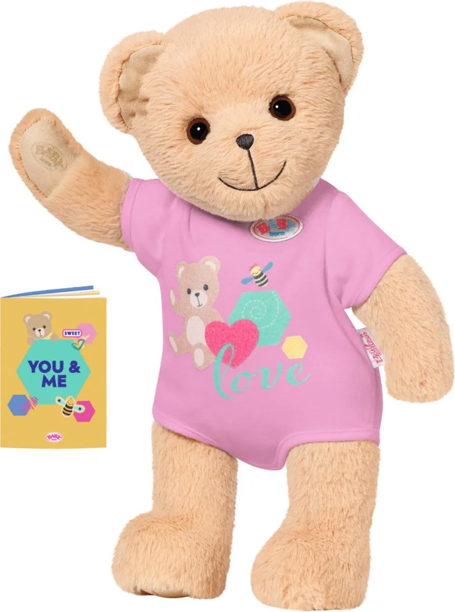 Baby Born Beer Knuffel Wit