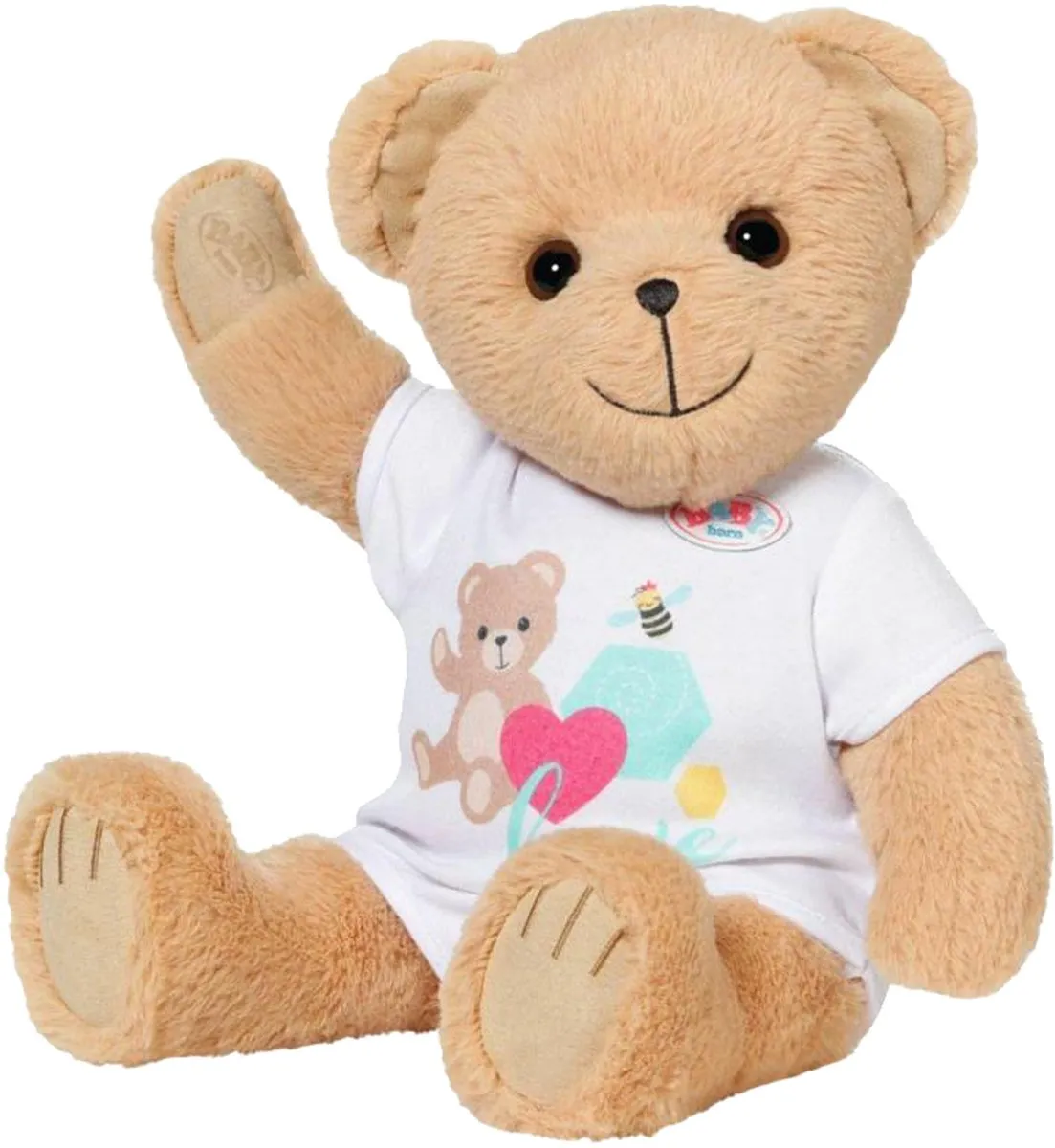 Baby Born Beer Knuffel Wit
