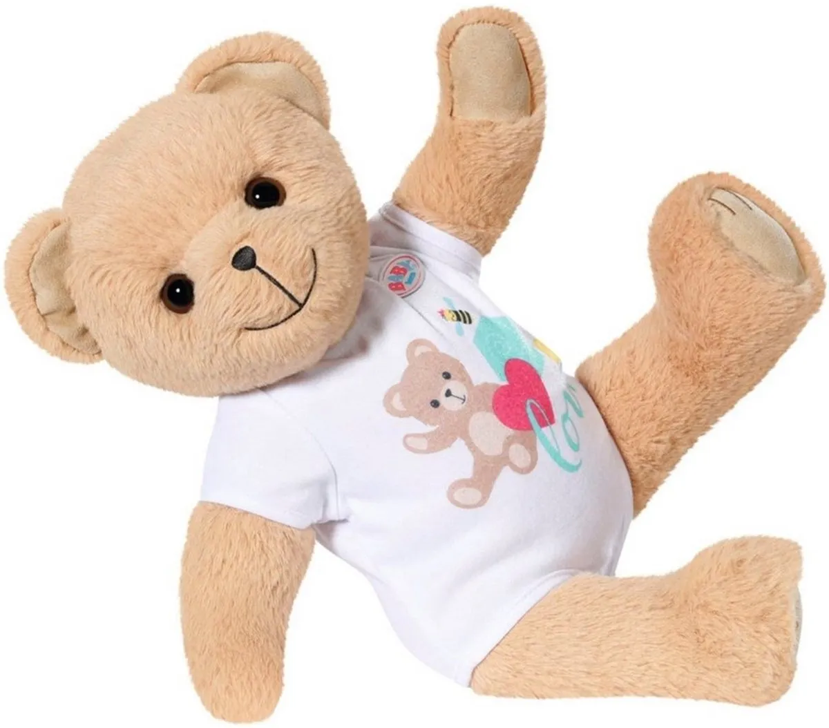 Baby Born Beer Knuffel Wit