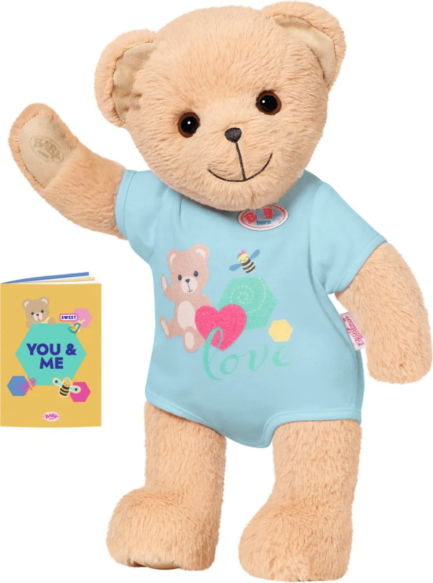 Baby Born Beer Knuffel Wit