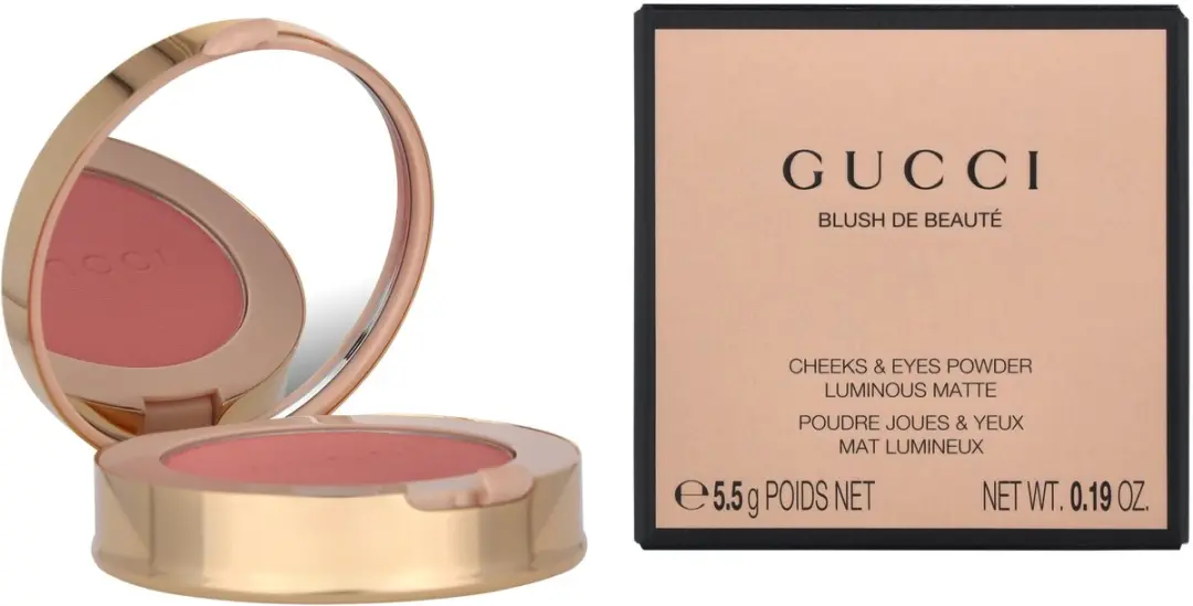 Gucci Cheeks & Eyes Powder Luminous Matte #01 Silky Rose - 5.5 g