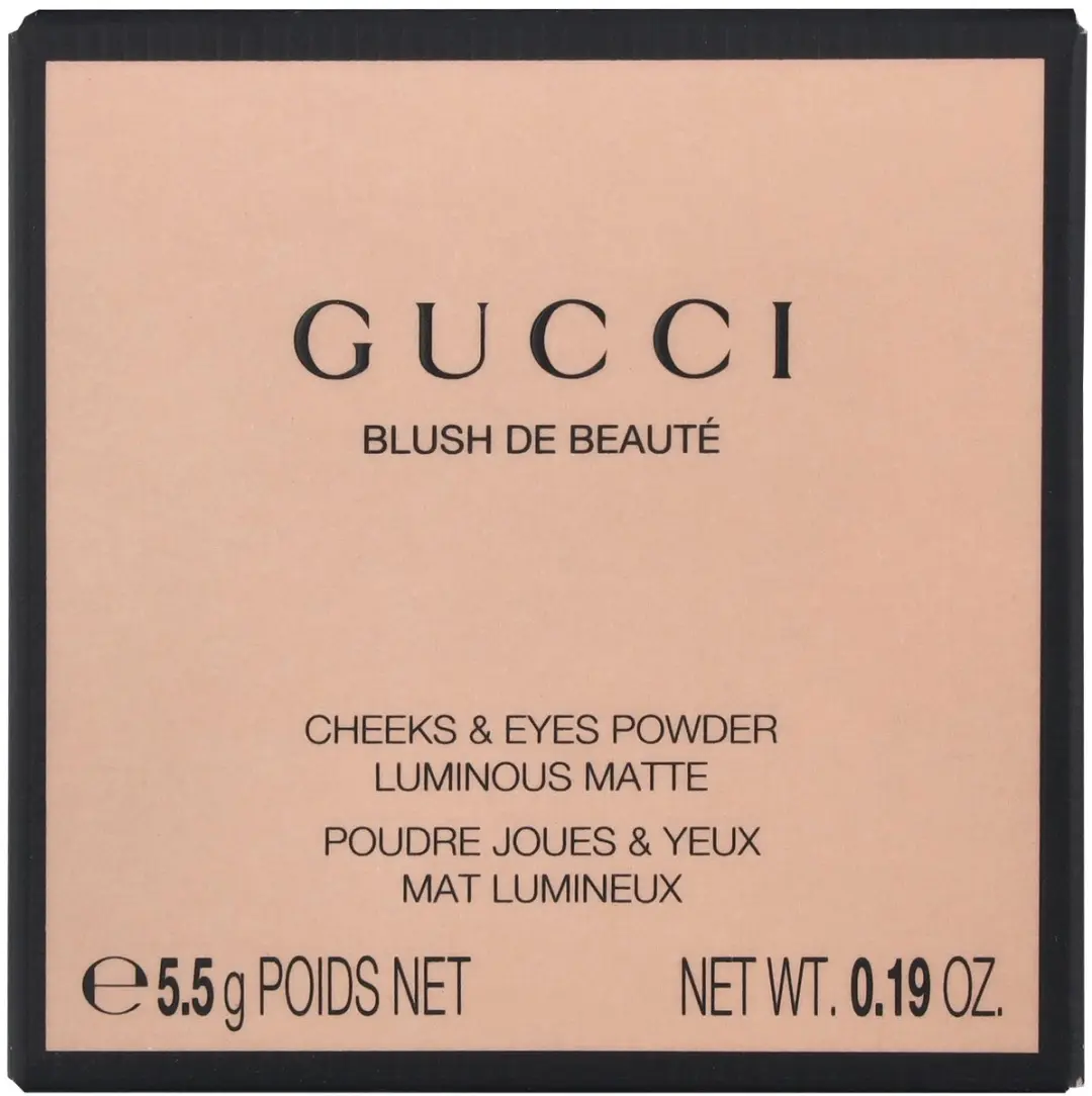 Gucci Cheeks & Eyes Powder Luminous Matte #07 True Pink